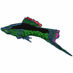 Fishes Embroidery Design 2 Fishes Embroidery Design 2